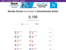 Tablet Screenshot of dollarkurs.no