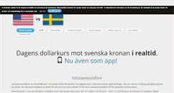 Desktop Screenshot of dollarkurs.se